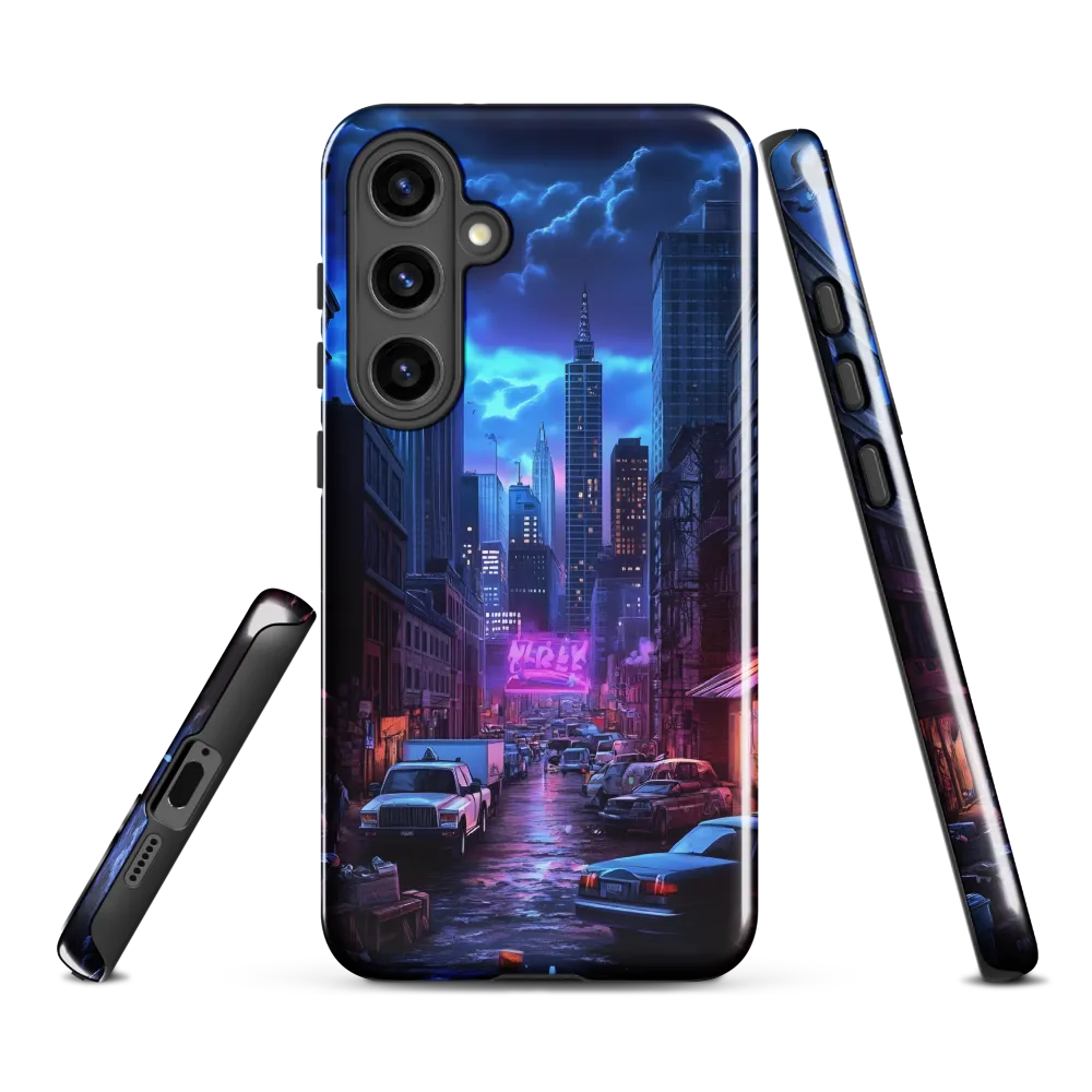 Urban Mystique: A Cyberpunk Night