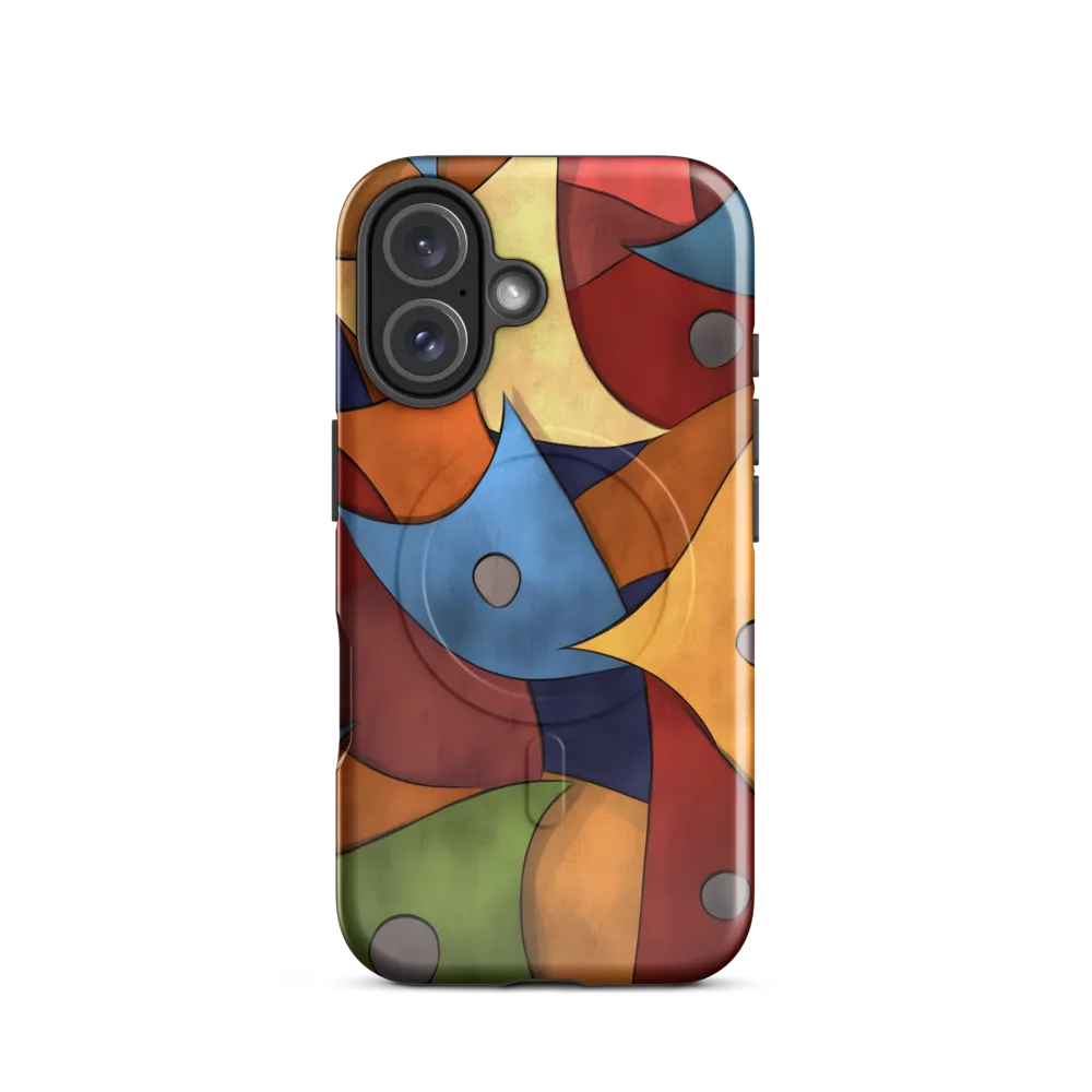 Vibrant Interplay of Shapes