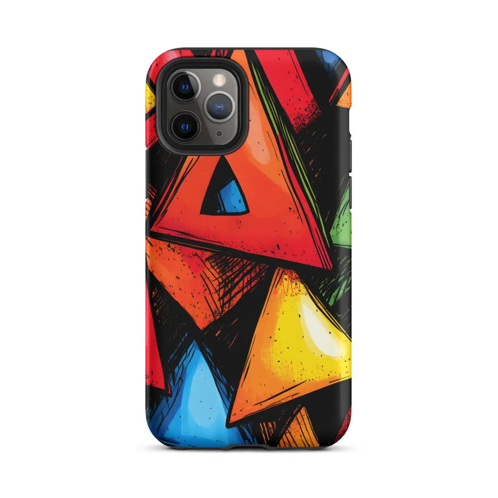 Vibrant Triangles in Abstract Harmony