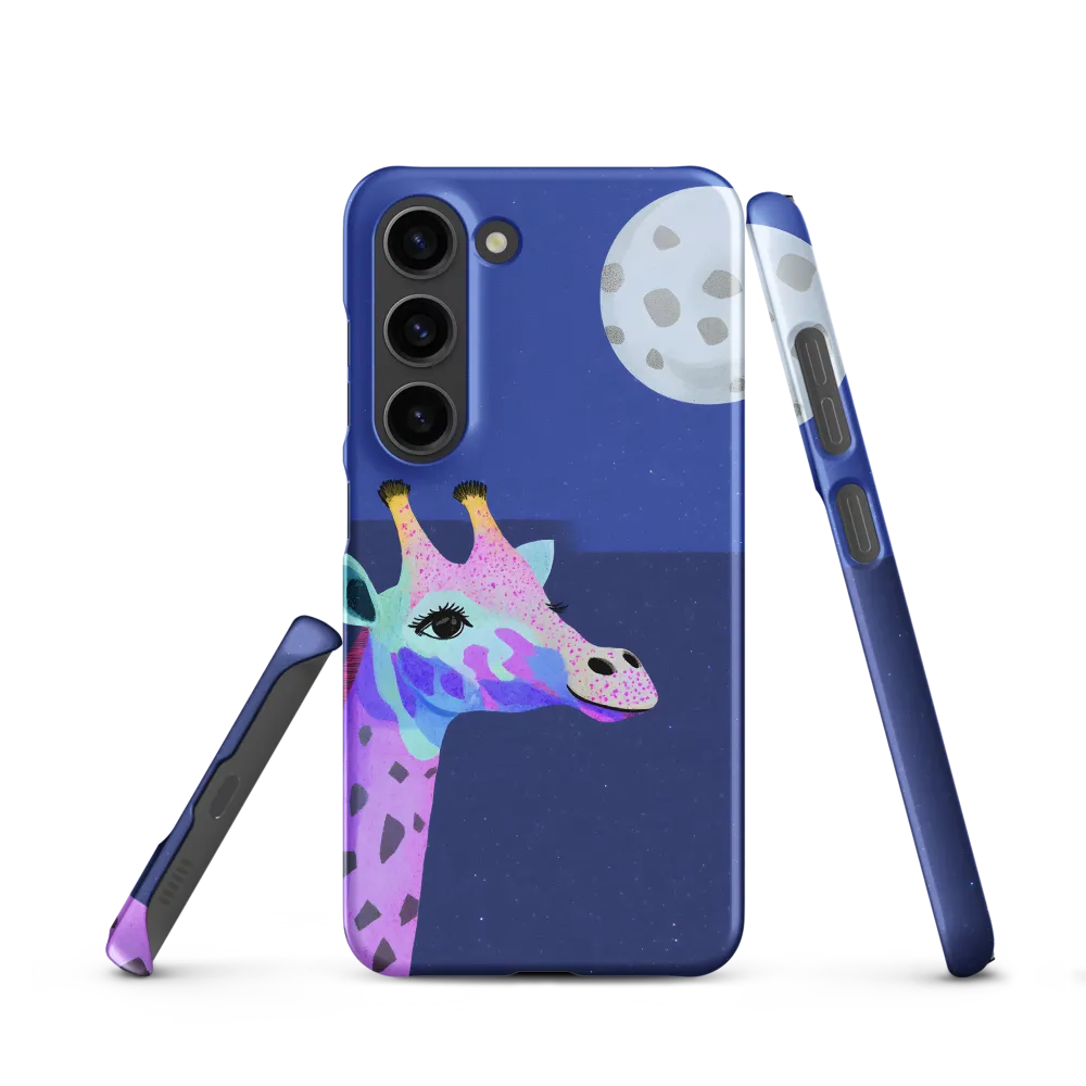 Whimsical Giraffe Under the Stars