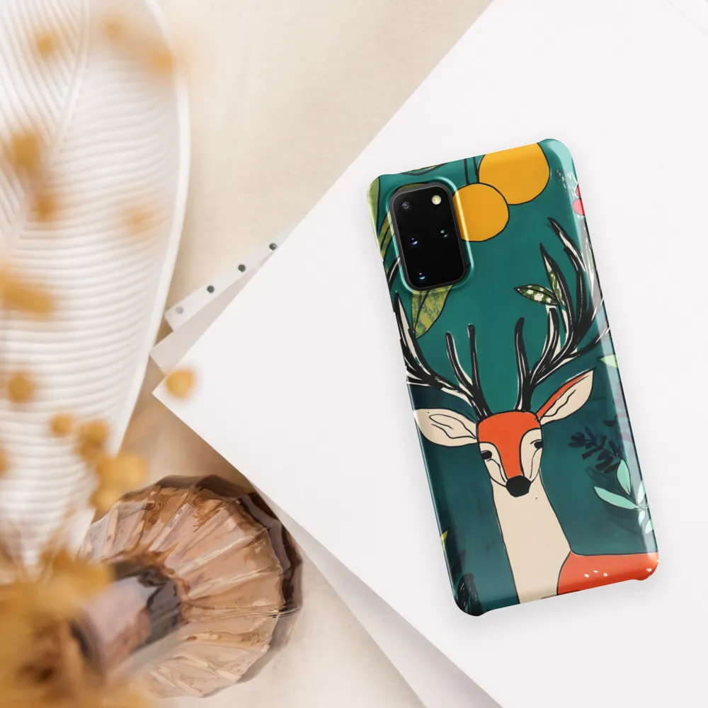 Nature's Embrace: The Majestic Deer | Phone Case |  S20 Plus | Snap Case | Glossy