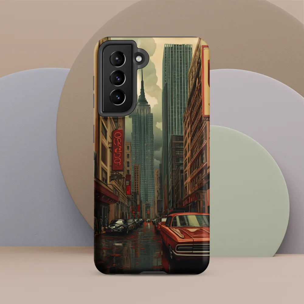 Nostalgic Cityscape: Reflections of a Forgotten Era