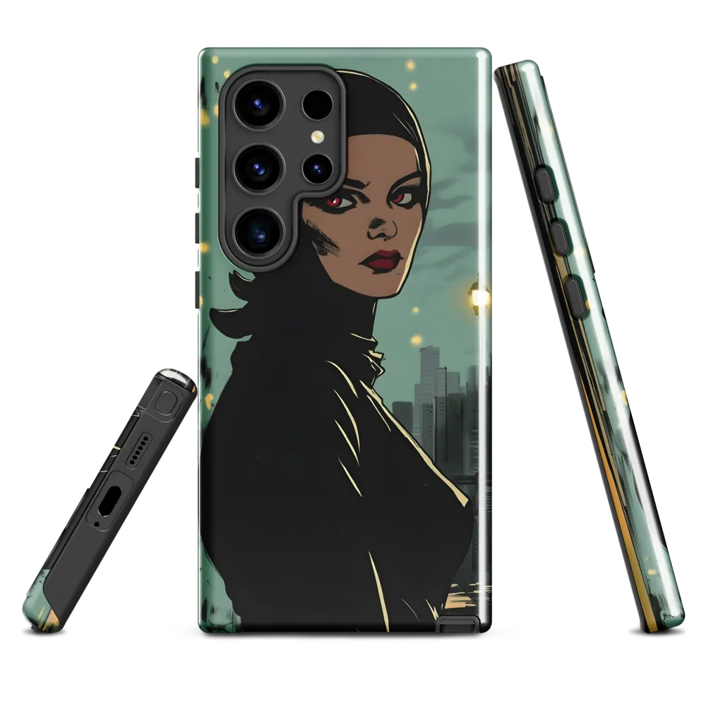 Shadows of Intrigue | Phone Case |  S24 Ultra | Tough Case | Glossy
