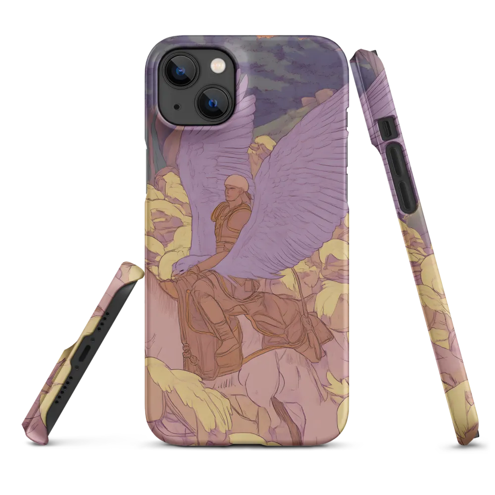 The Winged Guardian | Phone Case |  14 Plus | Snap Case | Matte