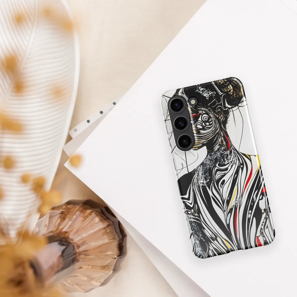 Whispers of the Abstract | Phone Case |  S23 | Snap Case | Glossy