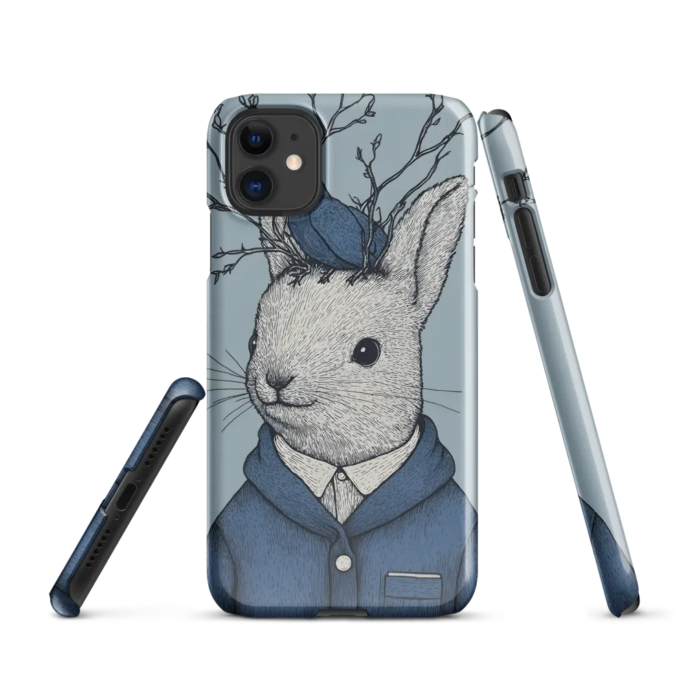 Branch-Crown Rabbit in Blue Coat