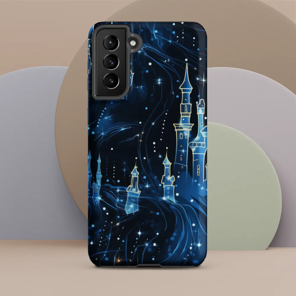 Dreamy Castles in a Starry Sky