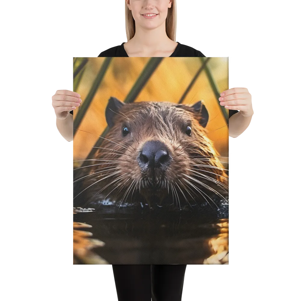 Beaver Serenity: A Natural Portrait