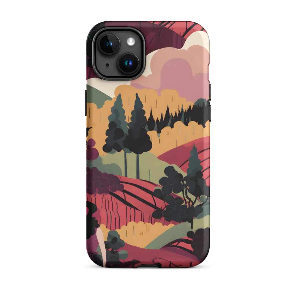 Harmonious Landscapes | Phone Case |  15 Plus | Tough Case | Matte