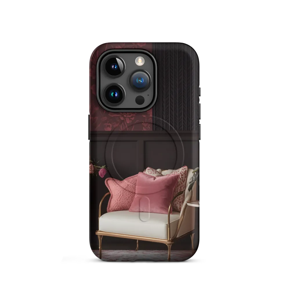 Elegance in Contrast: A Modern Interior Design | Phone Case |  15 Pro | MagSafe® Tough Case | Matte