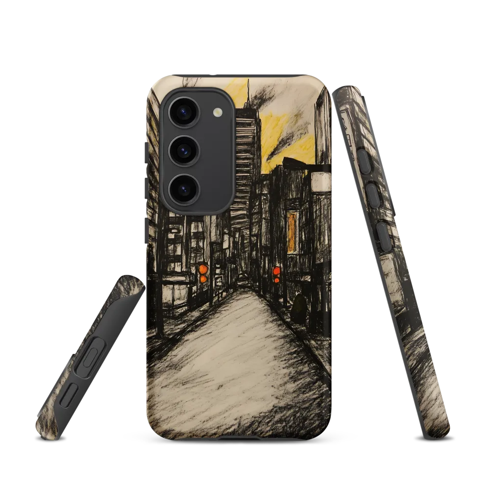 Cityscape of Solitude | Phone Case |  S23 | Tough Case | Matte