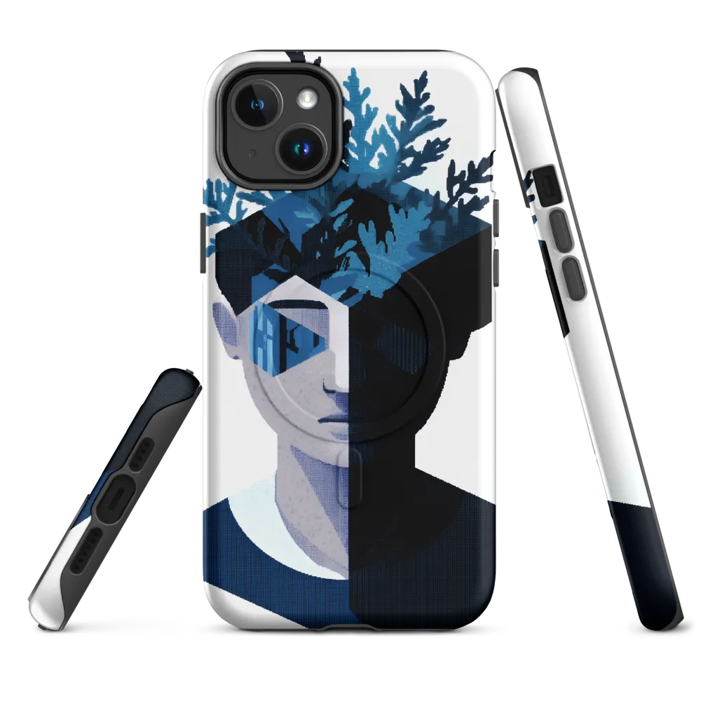 Nature's Reflection in a Surreal Portrait