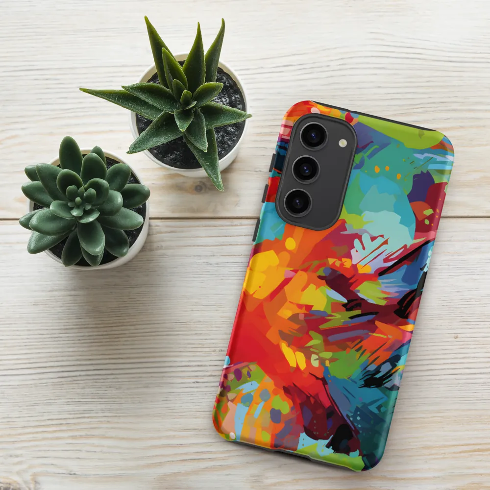 Colorful Lizard: An Abstract Adventure