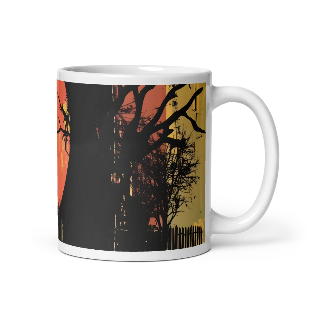 Whispers of the Night | Mug with White inside | 11 oz