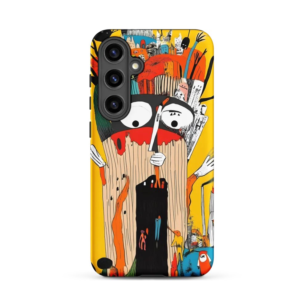 The Whimsical Tree of Imagination | Phone Case |  S24 Plus | Tough Case | Matte