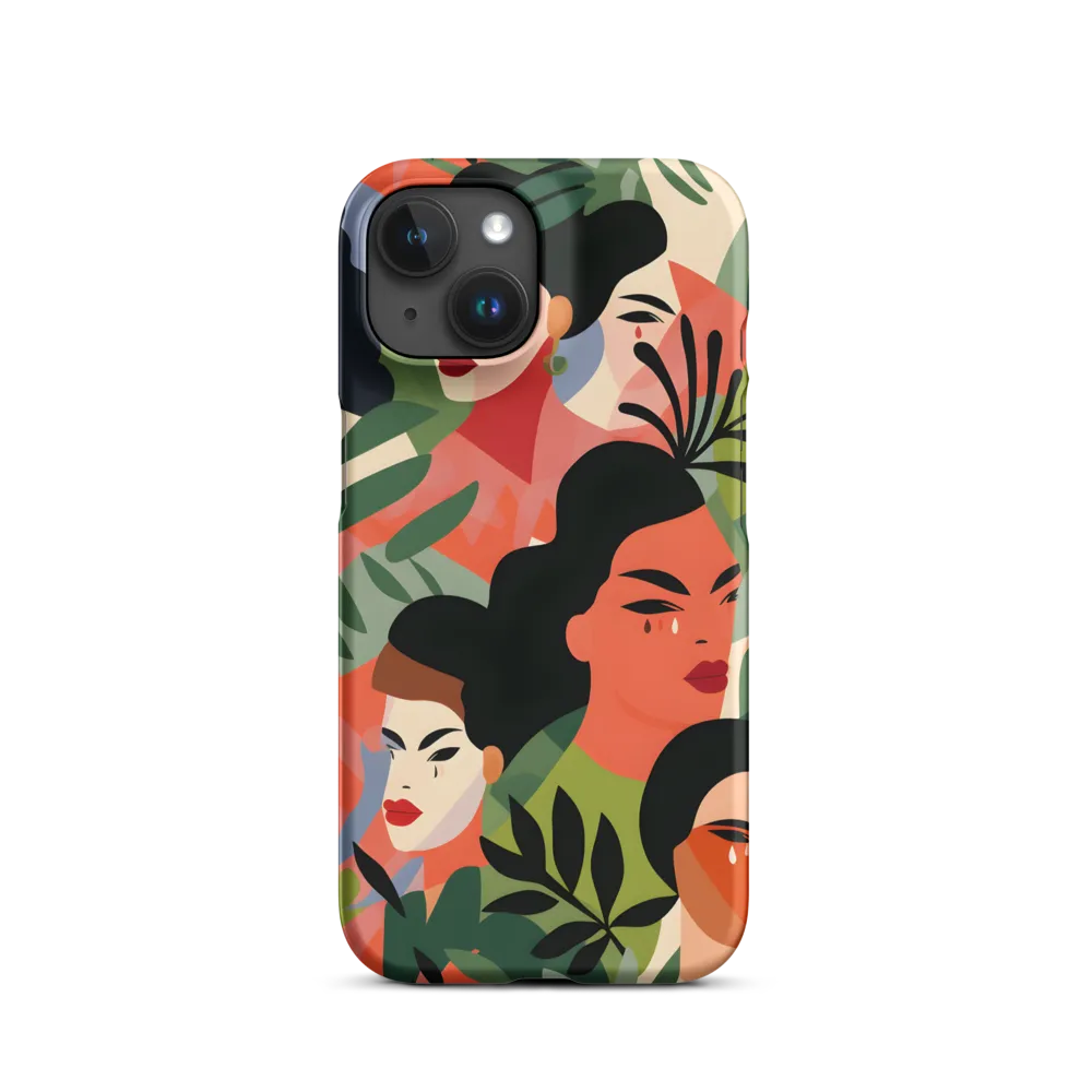Harmony of Nature and Femininity | Phone Case |  15 | Snap Case | Matte