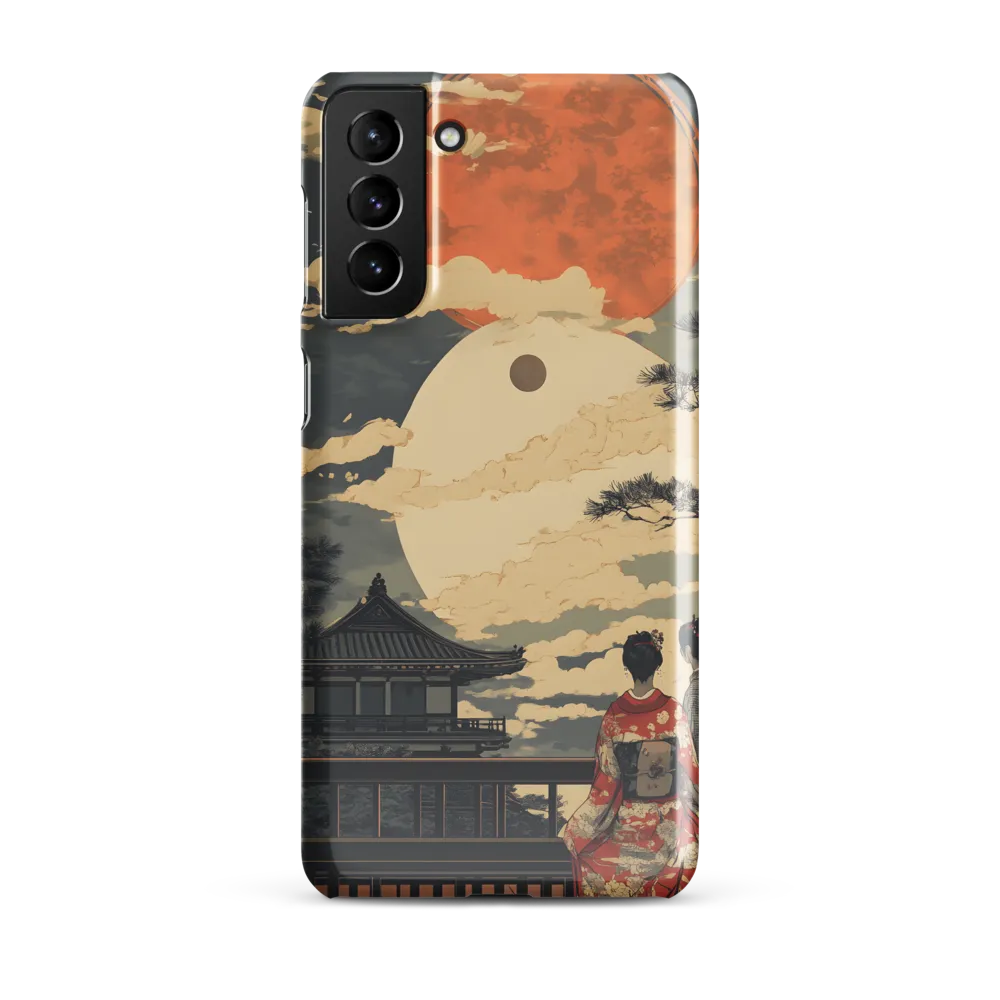 Under the Embrace of the Moon | Phone Case |  S21 Plus | Snap Case | Glossy