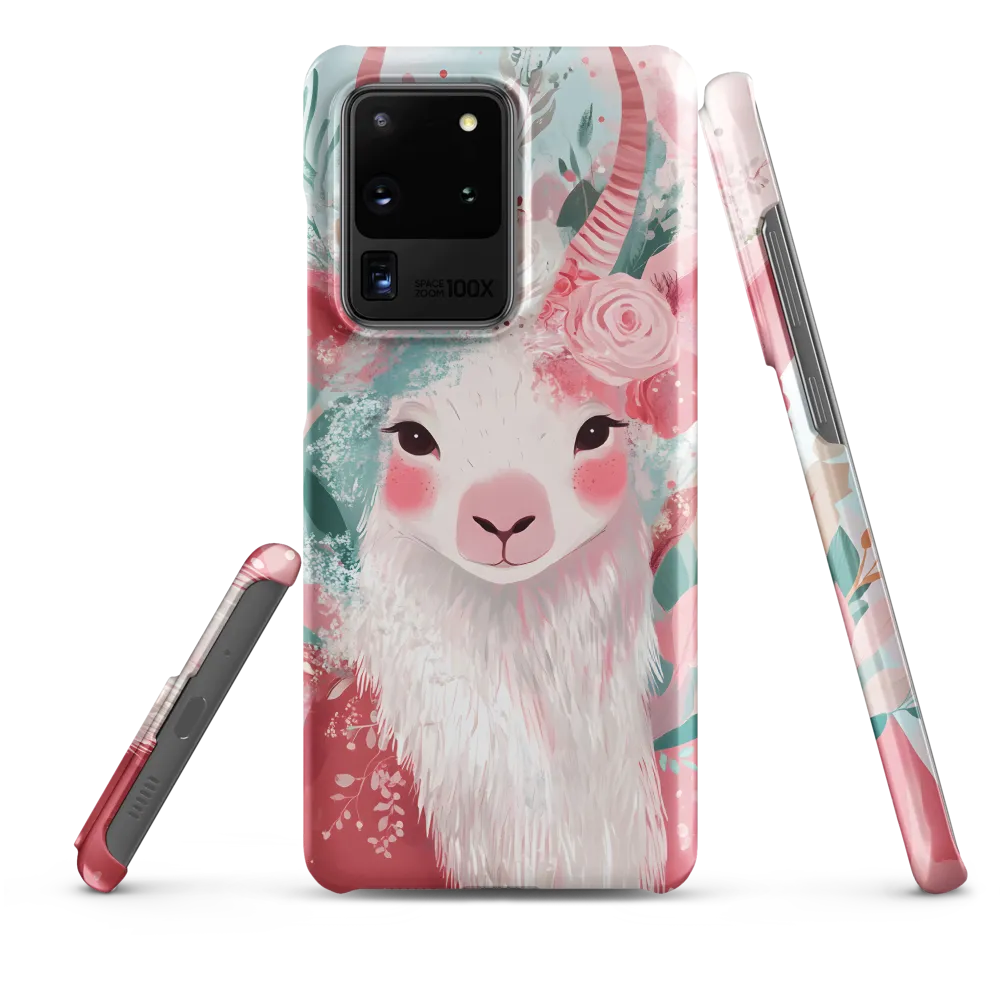 Spring Whimsy: The Floral Goat