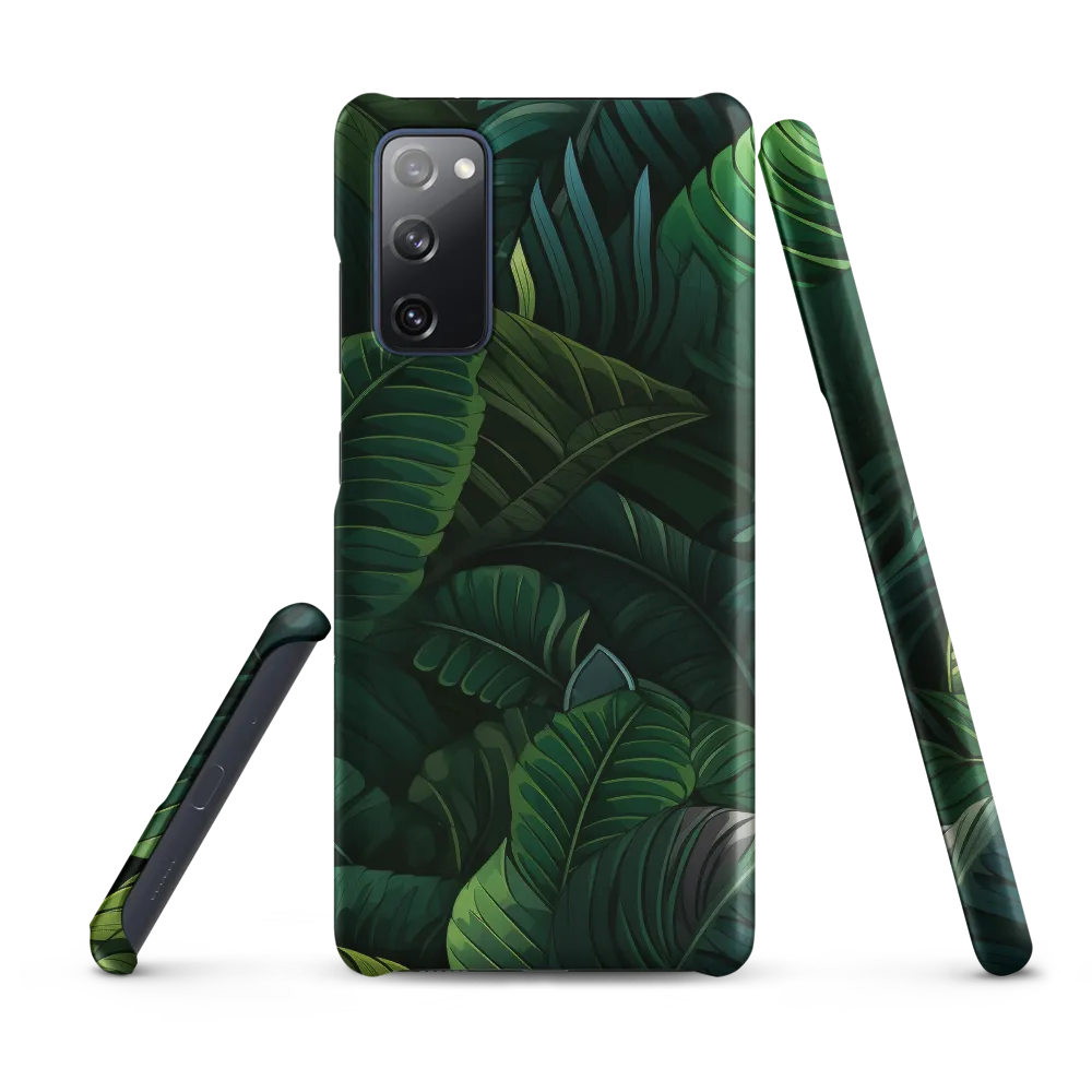Lush Canopy: A Tropical Foliage Study