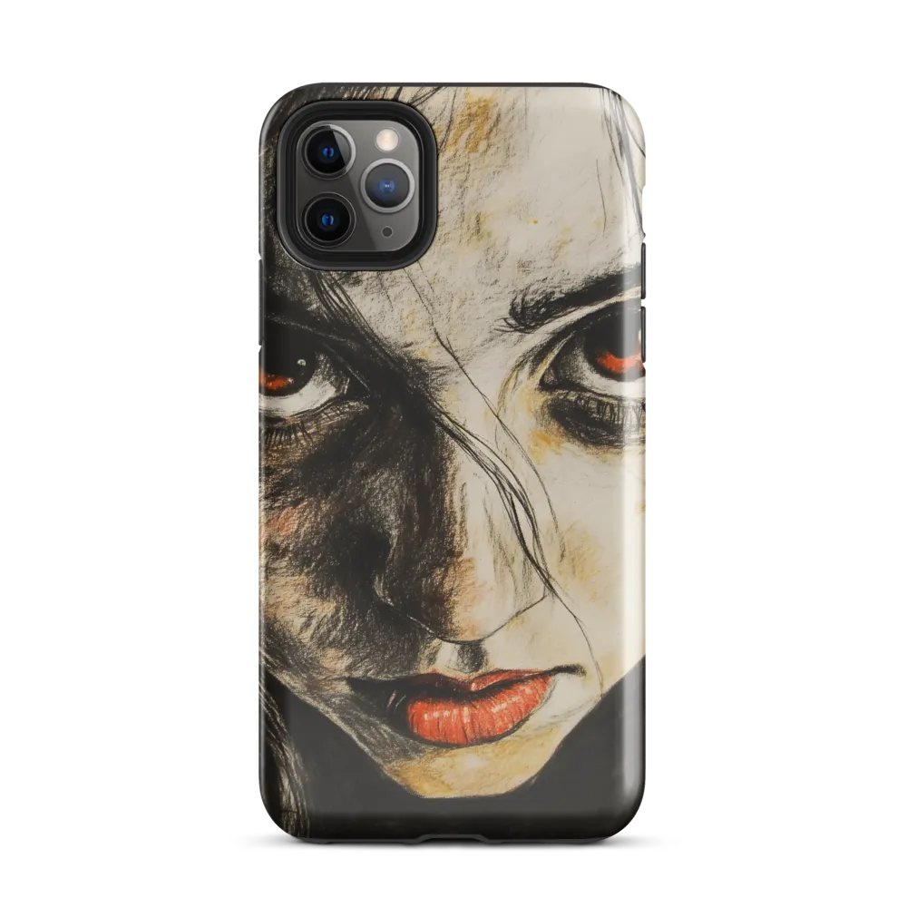 Gaze of Intensity | Phone Case |  11 Pro Max | Tough Case | Glossy