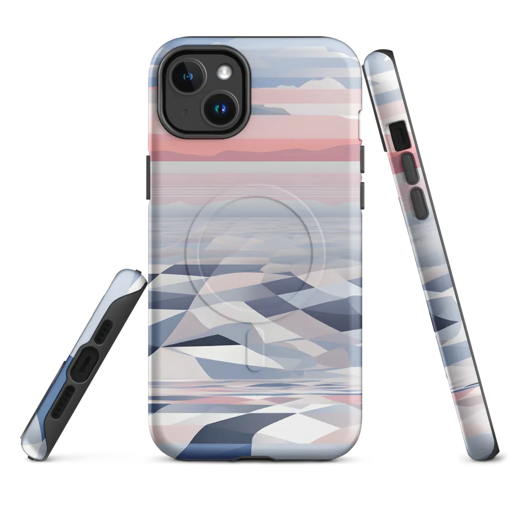Serenity in Abstraction | Phone Case |  14 Plus | MagSafe® Tough Case | Matte