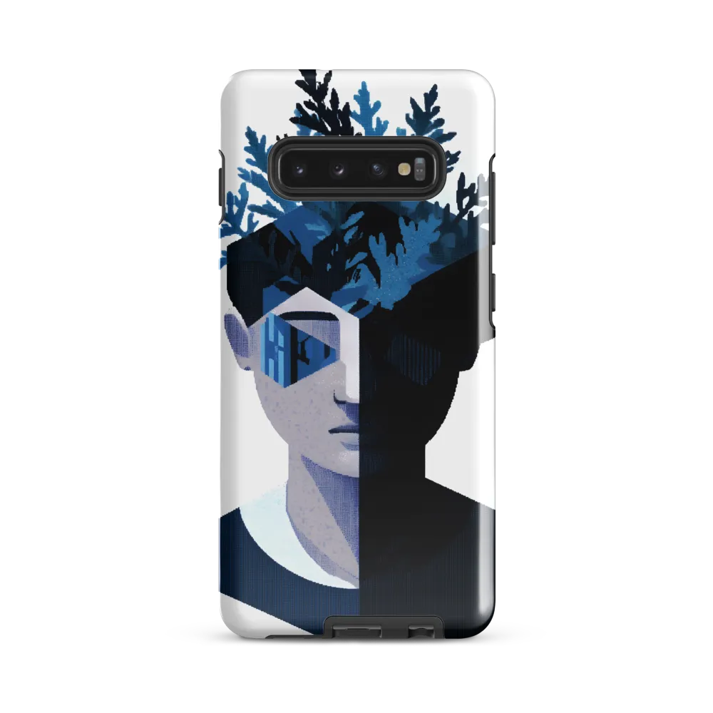 Nature's Reflection in a Surreal Portrait | Phone Case |  S10 Plus | Tough Case | Glossy