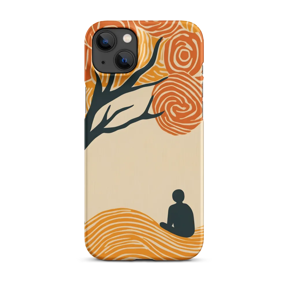 Silent Reflections under Swirling Leaves
