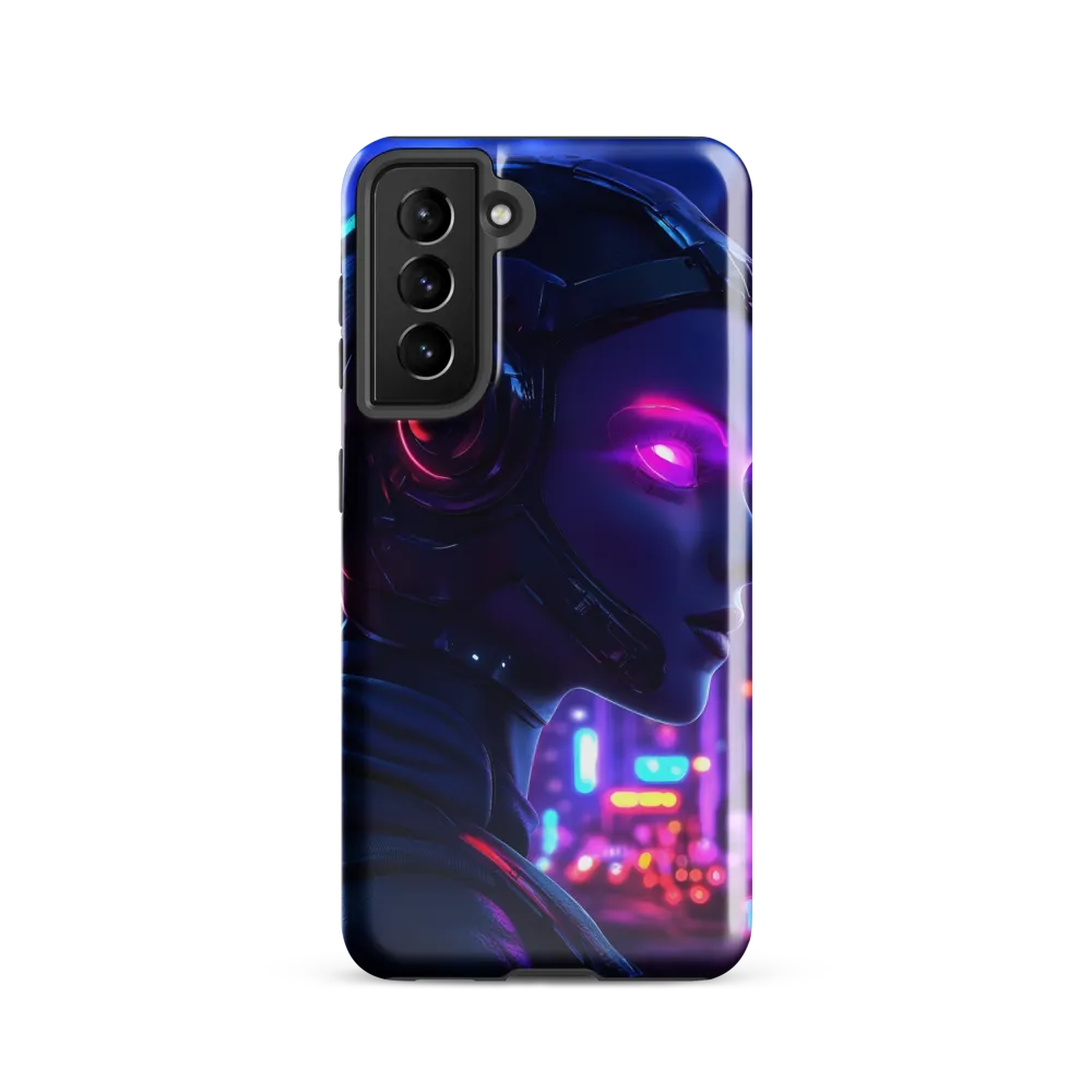 Neon Dreams: A Cyborg's Mystique