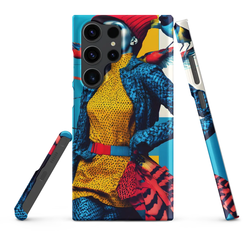 Vibrant Fusion of Nature and Fashion