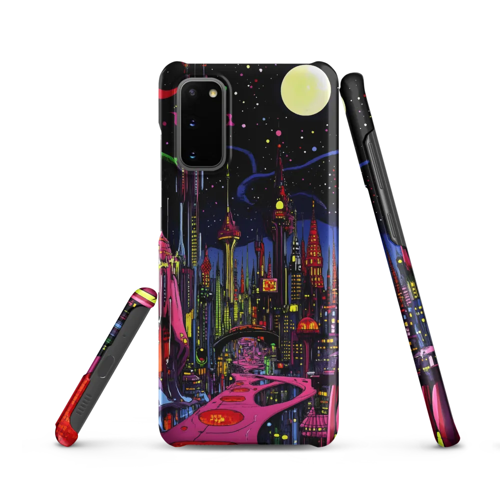 Neon Dreams of a Futuristic City