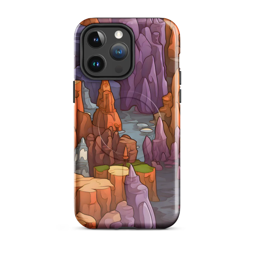 Vibrant Rockscape: A Digital Odyssey