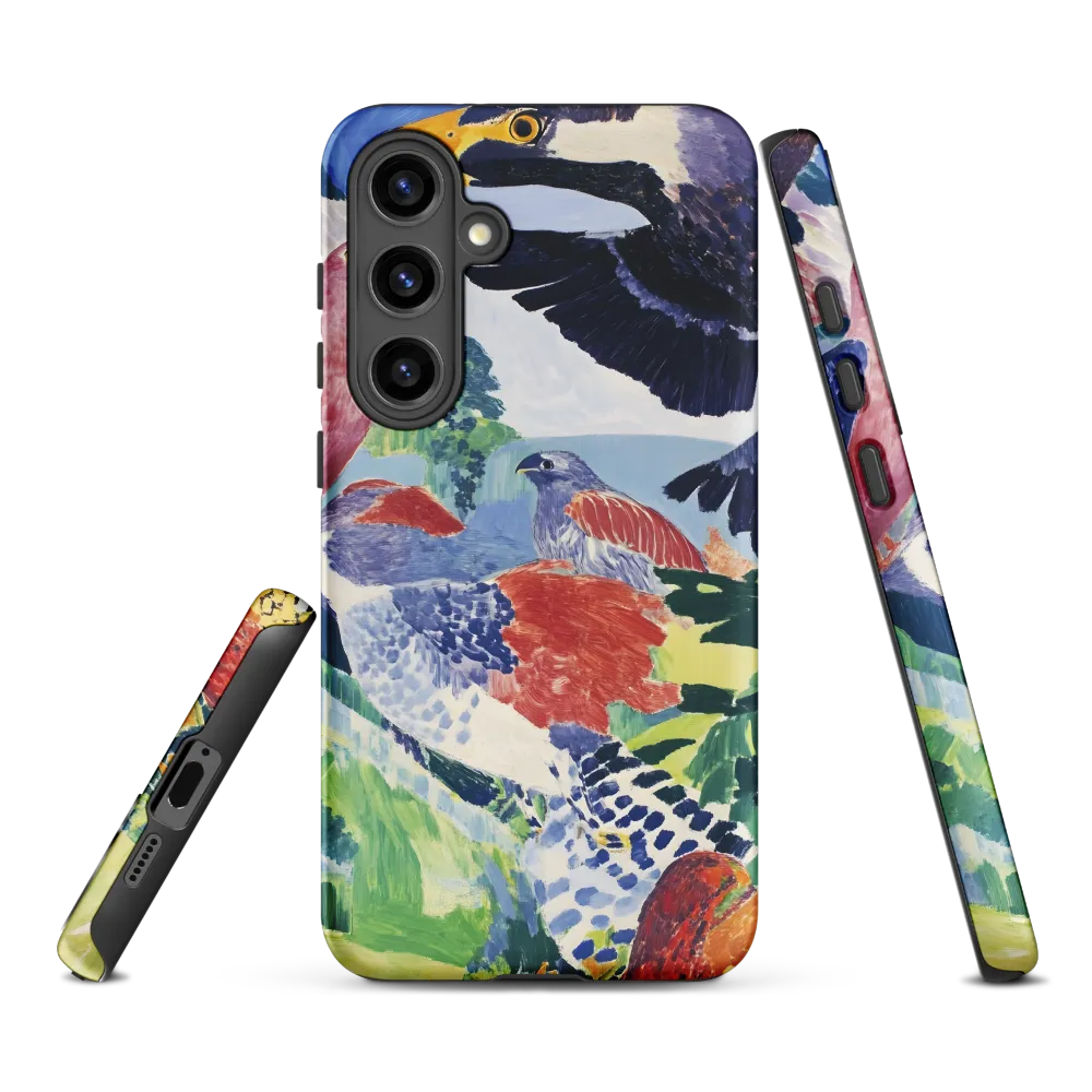 Symphony of Birds | Phone Case |  S24 Plus | Tough Case | Matte