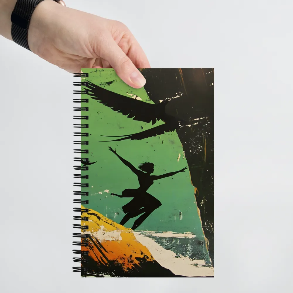 Soaring Into Freedom | Spiral Notebook