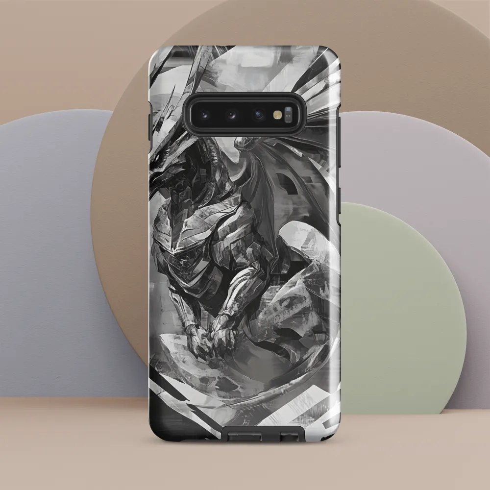 Ethereal Winged Guardian | Phone Case |  S10 Plus | Tough Case | Glossy