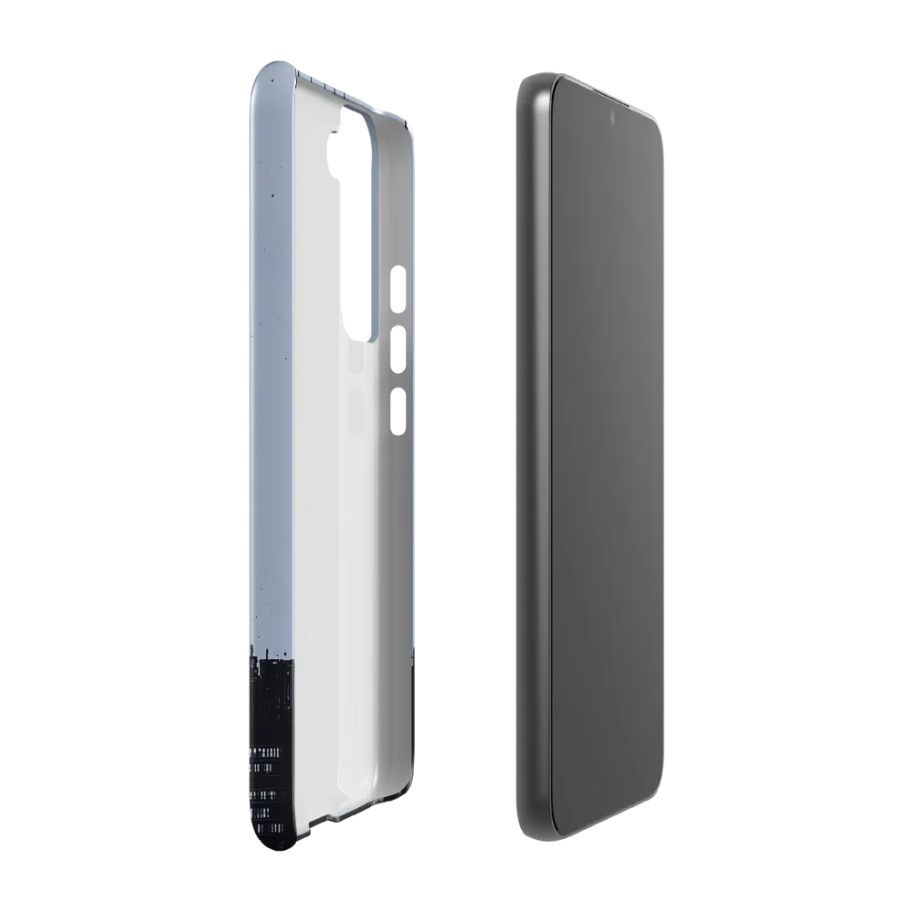 Elevated Serenity: A Minimalist Cityscape