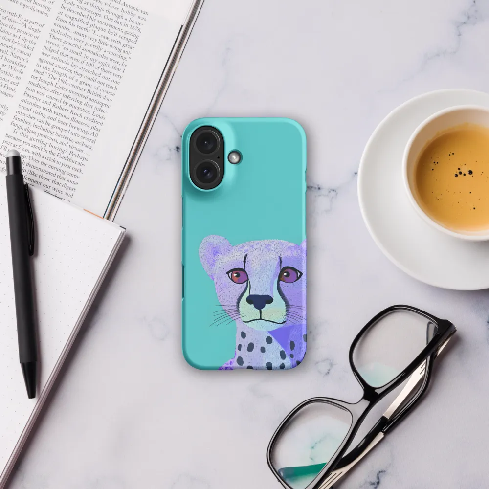 Curious Cheetah | Phone Case |  16 | Snap Case | Matte