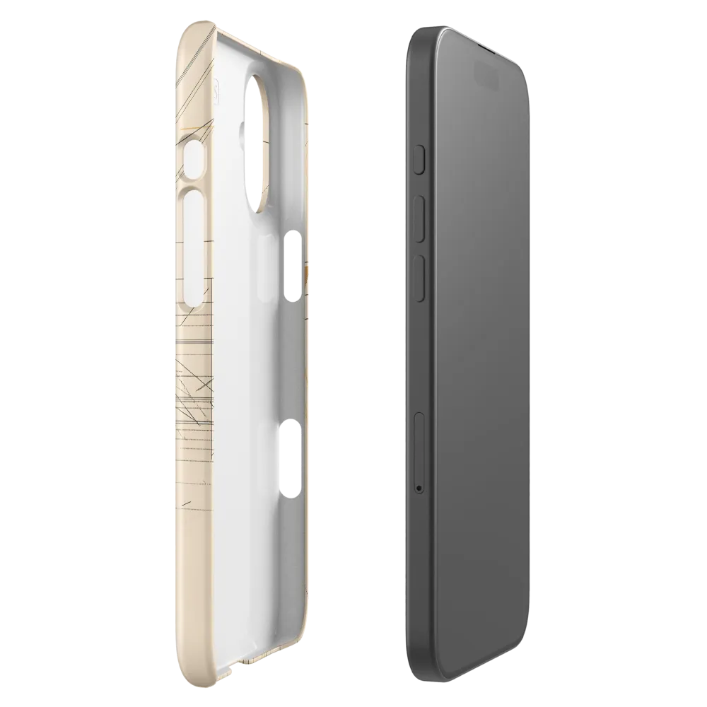 Abstract Profile: A Minimalist Exploration | Phone Case |  16 Plus | Snap Case | Glossy