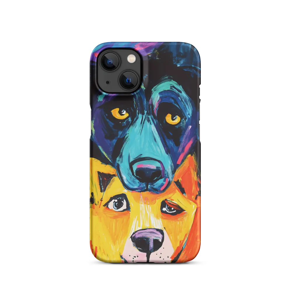 Vibrant Companions: An Expression of Canine Spirit