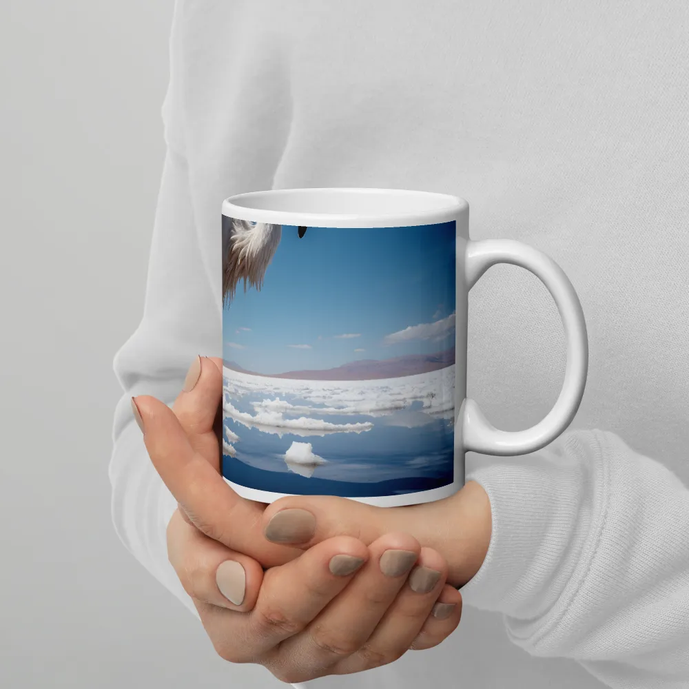 Graceful Solitude of a Flamingo | Mugs | Multiple Sizes & Colors