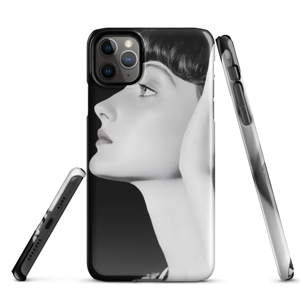 Contemplation in Monochrome | Phone Case |  11 Pro Max | Snap Case | Glossy