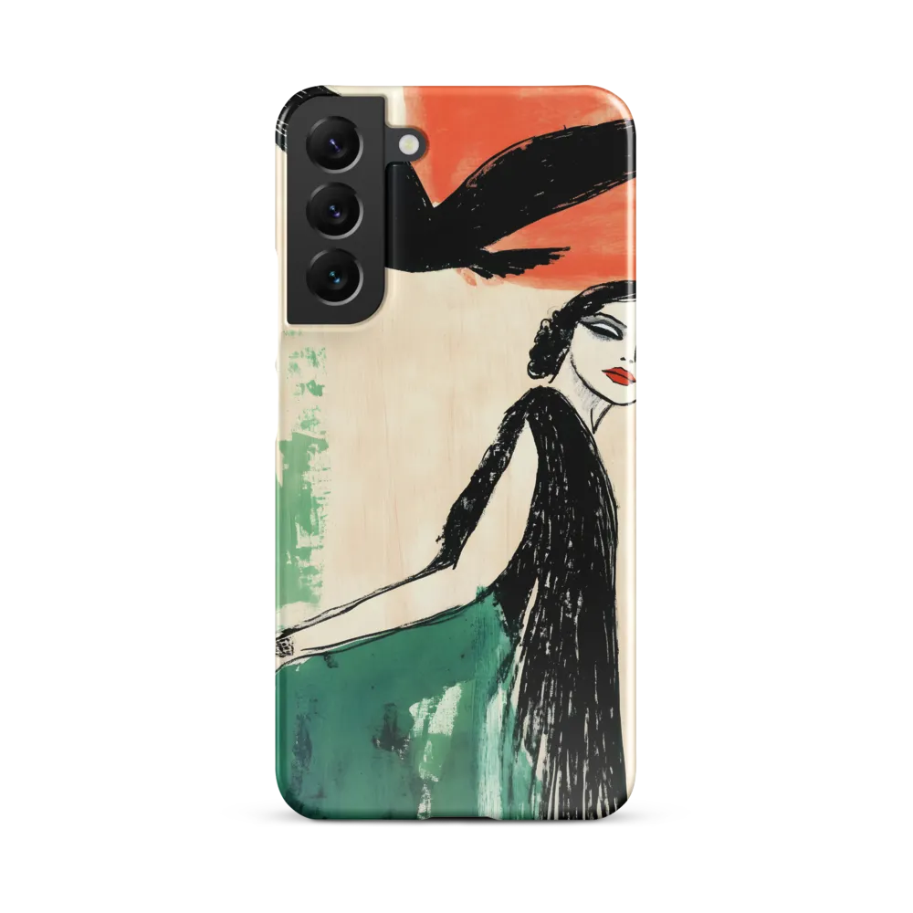 Elegance in Flight | Phone Case |  S22 Plus | Snap Case | Glossy