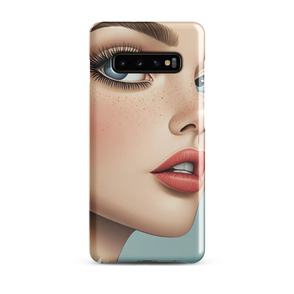 Intriguing Elegance | Phone Case |  S10 Plus | Snap Case | Glossy