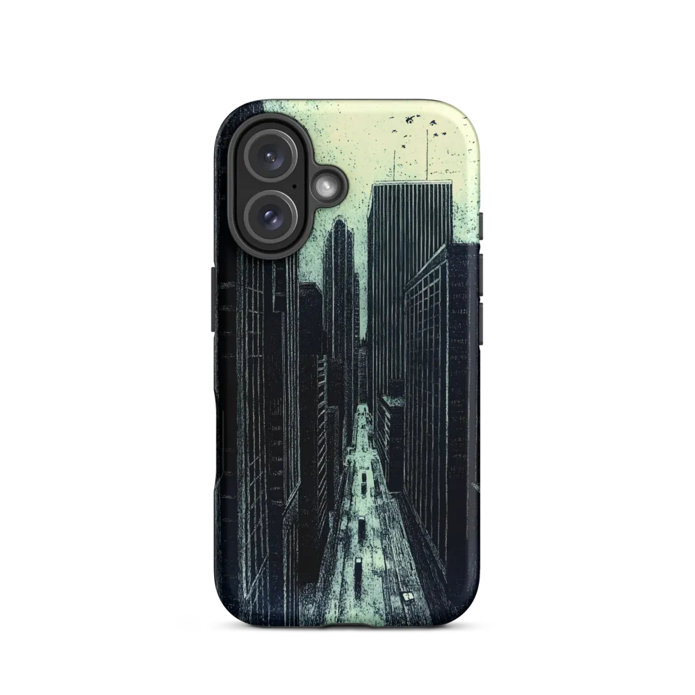 Whispers of Solitude in the Urban Jungle | Phone Case