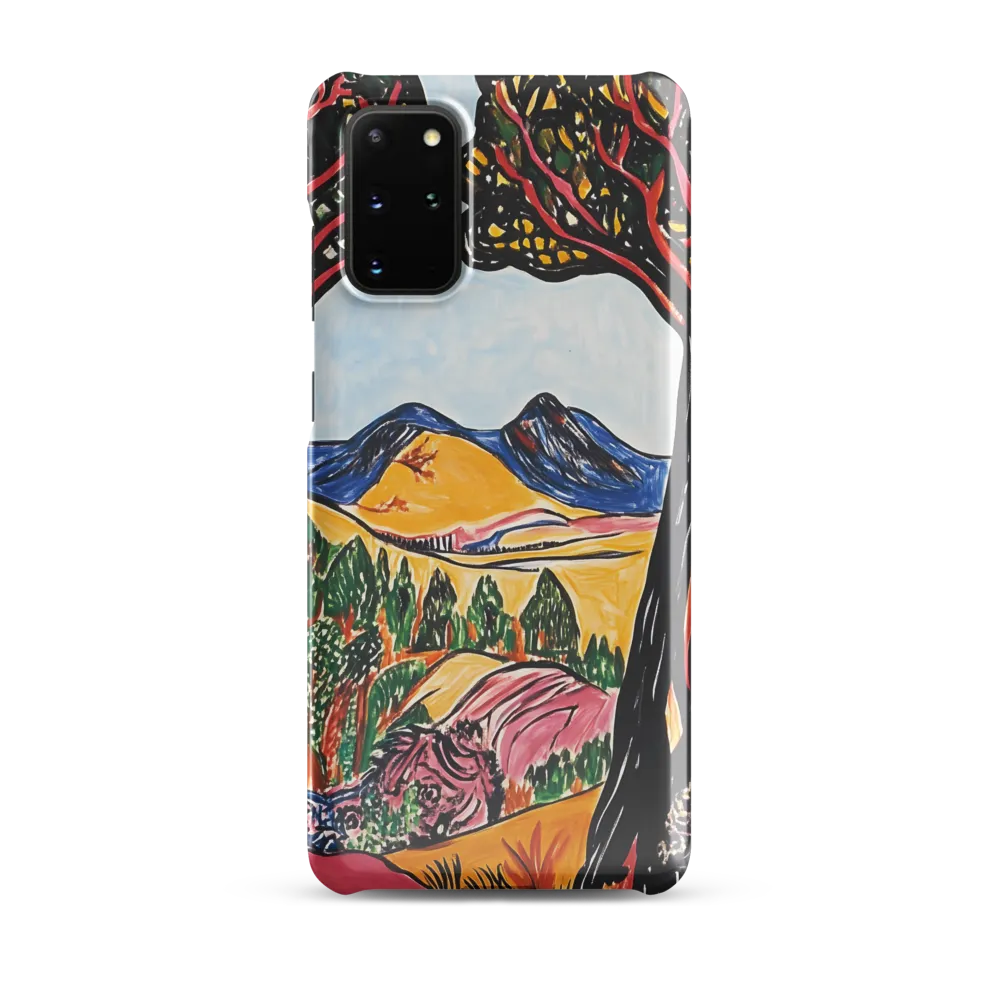 Vibrant Nature's Embrace | Phone Case |  S20 Plus | Snap Case | Glossy