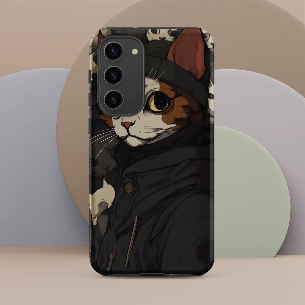 Whimsical Cat Portrait