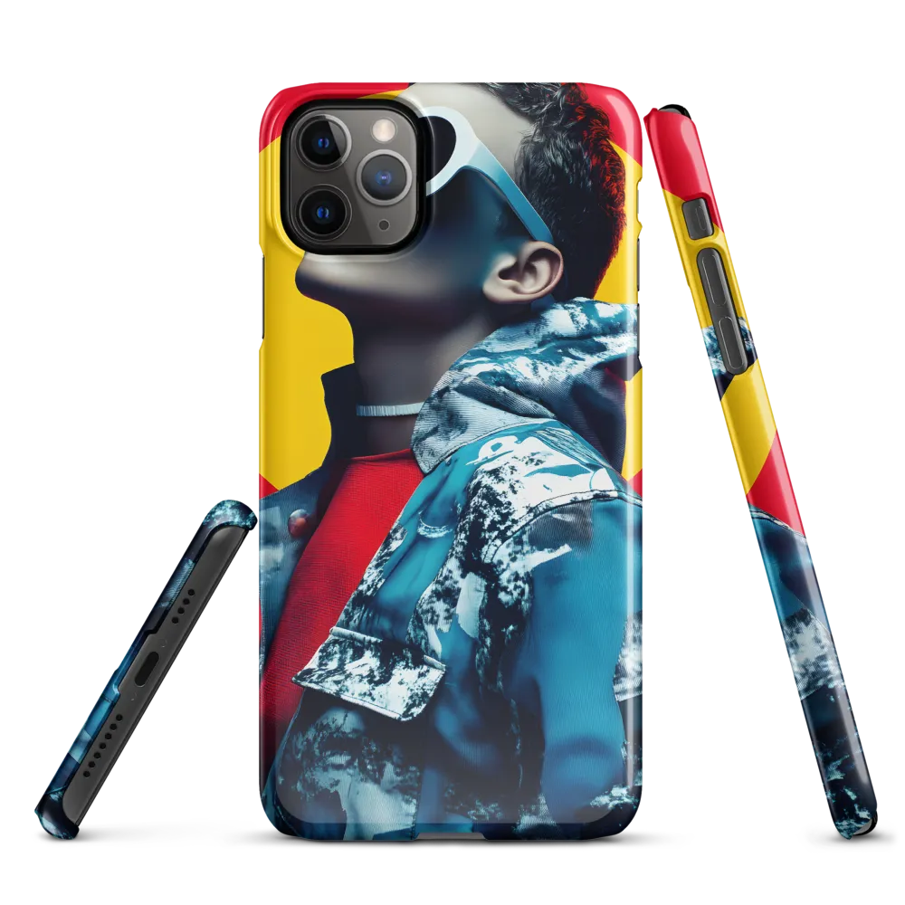 Bold Expressions: A Modern Fashion Portrait | Phone Case |  11 Pro Max | Snap Case | Glossy