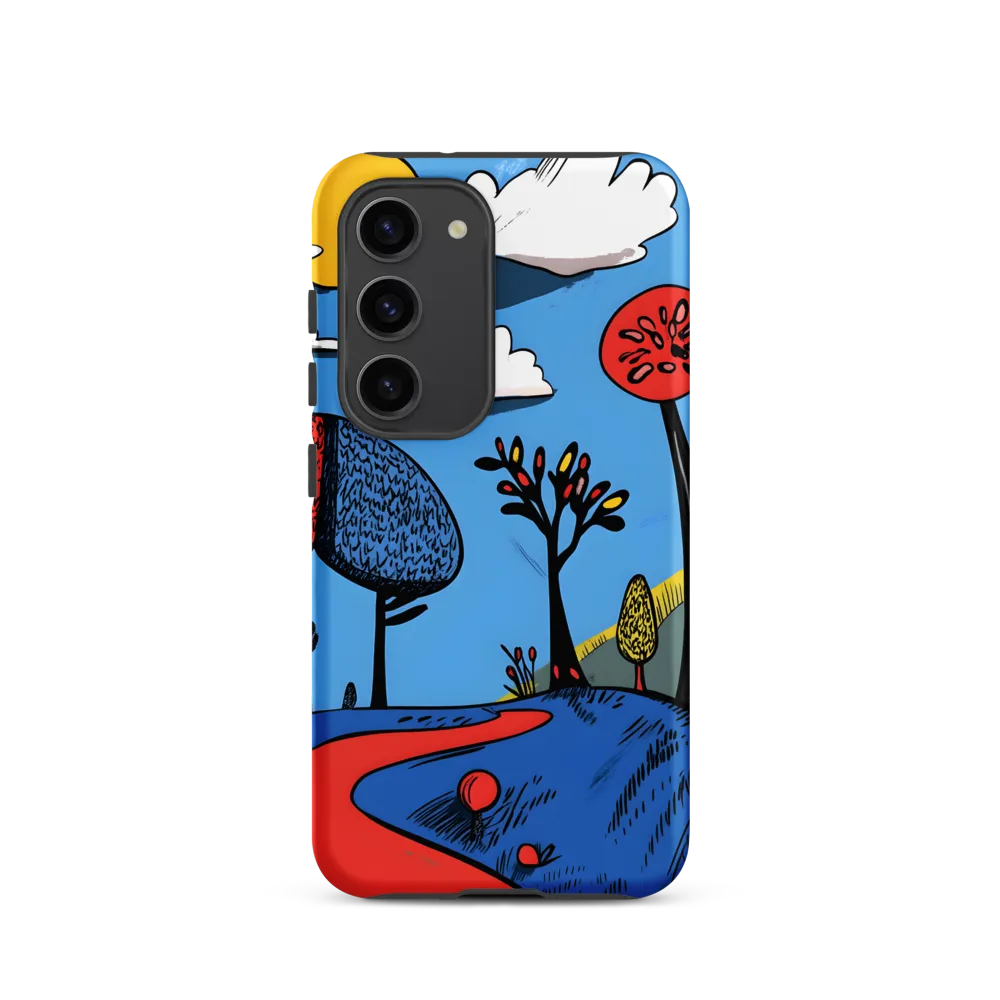 A Playful Journey Through Whimsical Woods | Phone Case |  S23 | Tough Case | Matte