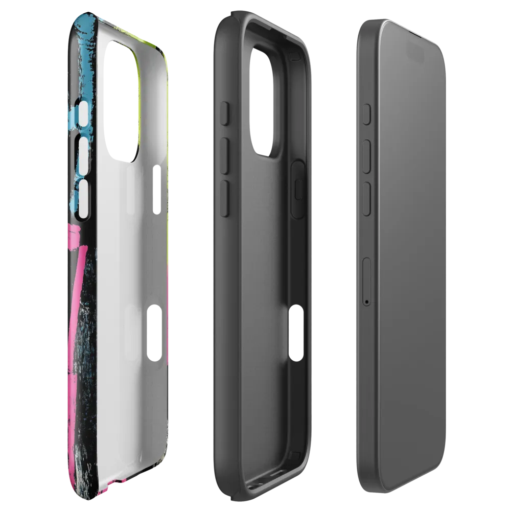 Dynamic Geometry | Phone Case |  16 Pro Max | Tough Case | Glossy