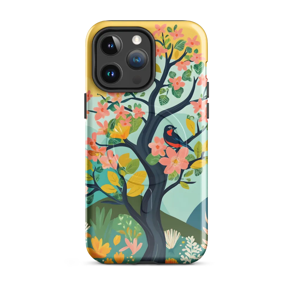 Spring Blossoms: A Serene Encounter