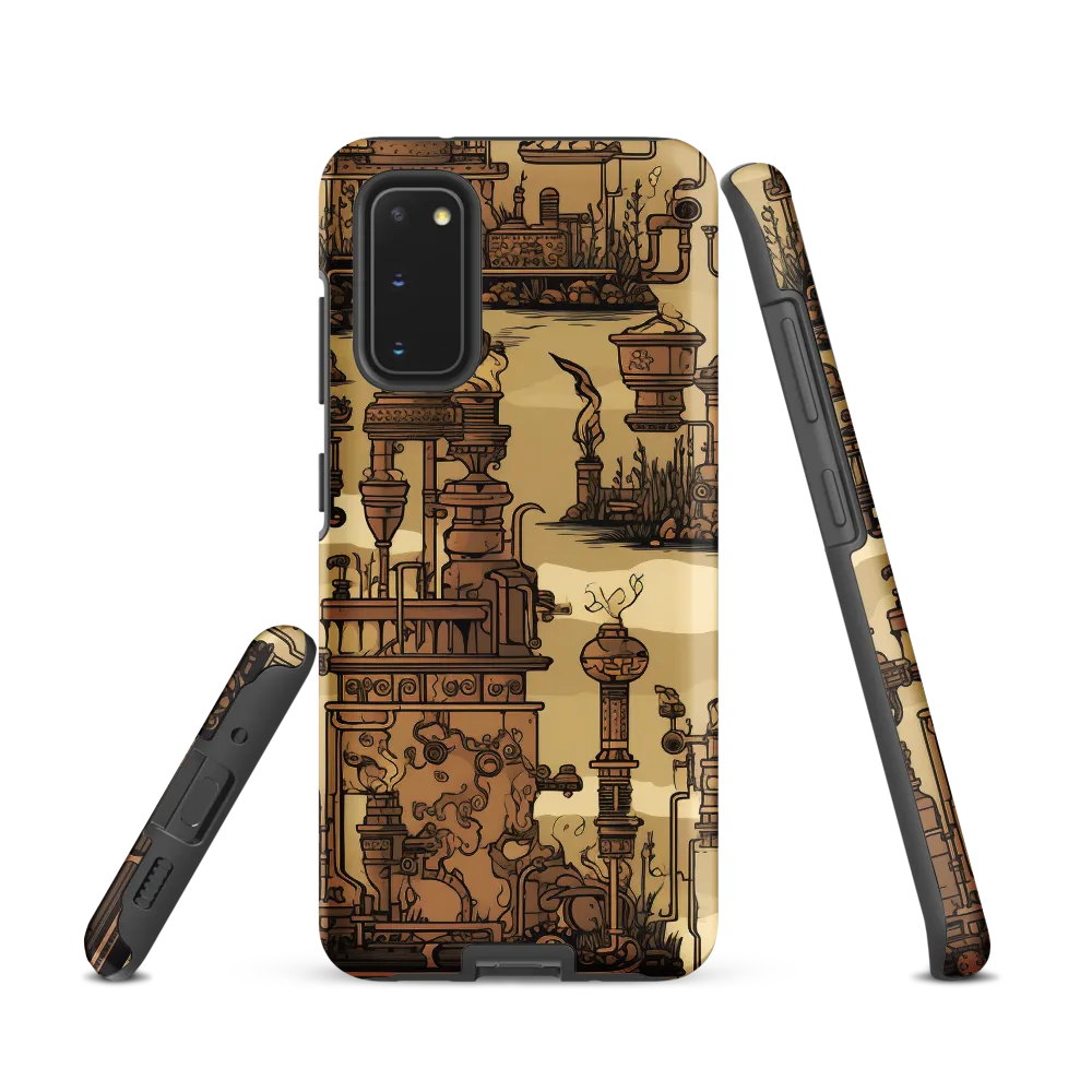 Whimsical Industrial Landscape
